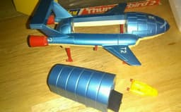 Dinky diecast toys thunderbirds 2 complete 106 boxed model vg con