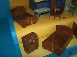 DINKY OLD RARE MECCANO DOLLY VARDEN PRE WAR DOLLS HOUSE FURNITURE