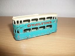 Dinky pre war Ovaltine tram