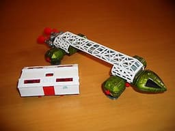 Dinky Toys Eagle Transporter 359 Space 1999 Die Cast Green White