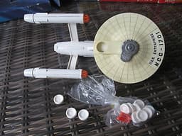 DINKY TOYS JOBLOT OF STAR TREK SPACE SHIPS AND TWO OTHERS 357,358,111,362 BOXED