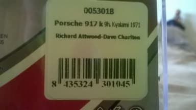 FLY PORSCHE 917k LUCKY STRIKE B SLOT CAR. NEW. LIMITED TO 100. . SCALEXTRIC.