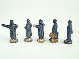 Hornby Dublo / Dinky Toys Collection of Die-cast Station Staff with Box