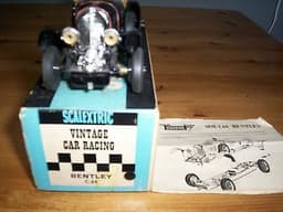 LOVELY BOXED TRIANG SCALEXTRIC C64 BLACK BENTLEY CAR