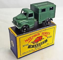 Matchbox Regular Wheels No.68a Austin Military Radio Truck -# 50