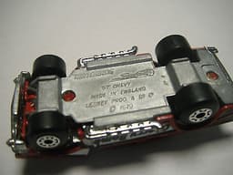 Matchbox Superfast Lesney Preproduction SF4 \'57 Chevy- \"Cherry Bomb\" deco master
