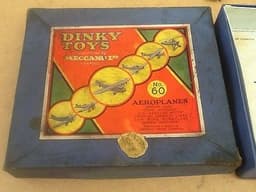 MECCANO/DINKY PRE-WAR NO 60 AEROPLANES SET SECOND ISSUE 1936-1941
