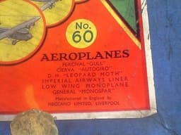 MECCANO/DINKY PRE-WAR NO 60 AEROPLANES SET SECOND ISSUE 1936-1941