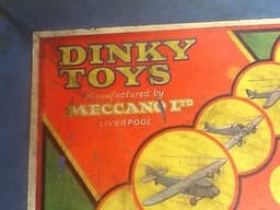 MECCANO/DINKY PRE-WAR NO 60 AEROPLANES SET SECOND ISSUE 1936-1941