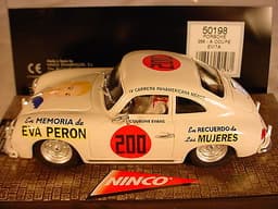Ninco Porsche 356 A Coupe #200 EVITA #50198 MB Vintage slot car.
