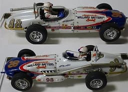 OLD amt body "Watson Roadster INDY 1963" 1/24 SLOT CAR RTR