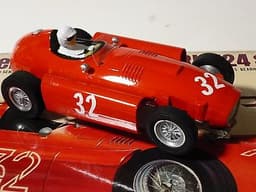 OLD TAMIYA "FERRARI LANCIA D50 F-1 1956" SLOT CAR RTR 1/24 with BOX