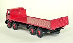 Original Dinky Toys 1st Cab Foden Flat Truck With Tailboard 503 QGC Red Scarce.