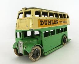 PRE WAR DINKY TOYS DOUBLE DECKER BUS No 29c ( GOOD CONDITION