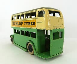 PRE WAR DINKY TOYS DOUBLE DECKER BUS No 29c ( GOOD CONDITION