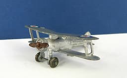 PRE WAR DINKY TOYS GLOSTER GLADIATOR BIPLANE No 60p ( GOOD CONDITION