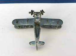 PRE WAR DINKY TOYS GLOSTER GLADIATOR BIPLANE No 60p ( GOOD CONDITION