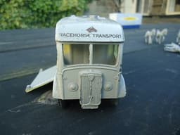 RARE DINKY TOYS 979 RACEHORSE TRANSPORT NEWMARKET COMPLETE ORIGINAL BOXED