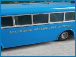 RARE Tekno SMH Volvo Bus 854 Dutch Bank Promo Zutphen + box Savings bank