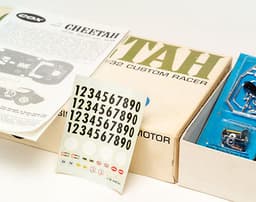 Rare Vintage 1/32 Cox Cheetah Slot Car Kit