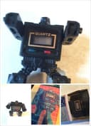 Rare Vintage Retro Transformer Robot Watch In Box (1984)