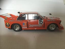 REVELL BMW 320i JAGERMEISTER SCALEXTRIC SLOT CAR TESTED AND WORKING