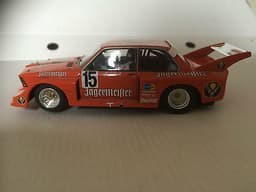 REVELL BMW 320i JAGERMEISTER SCALEXTRIC SLOT CAR TESTED AND WORKING