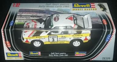 REVELL SCALEXTRIC 08399 AUDI SPORT QUATTRO RALLY MONTE CARLO 1985 SLOT CAR.