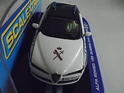 SCALEXTRIC ALFA ROMEO 159 GUARDIA POLICE CAR C3149 DPR NEW