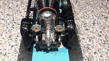 %% SCALEXTRIC BLACK C64 BLOWER BENTLEY WITH ORIGINAL BOX WORKING %%