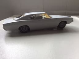 SCALEXTRIC STEREO LITHOGRAPHY PROTOTYPE DODGE CHARGER
