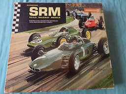 SRM SCALE RACEWAY MODELS SLOT CAR SET ULTRA RARE 1/40 SCALE