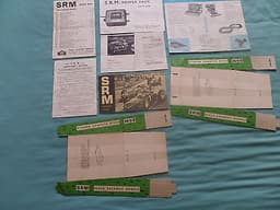 SRM SCALE RACEWAY MODELS SLOT CAR SET ULTRA RARE 1/40 SCALE