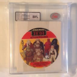 Star Wars Figure Toy MOC 1983 Kenner Rotj Afa / Ukg 80 Rancor Prune At-st 3 Pack