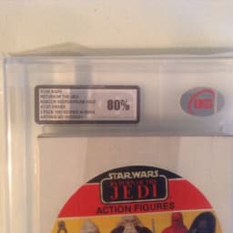 Star Wars Figure Toy MOC 1983 Kenner Rotj Afa / Ukg 80 Rancor Prune At-st 3 Pack