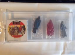 Star Wars Figure Toy MOC 1983 Kenner Rotj Bk Afa / Ukg 85 3 Pack Mail Away 71740
