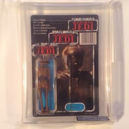 Star Wars Figure Toy MOC 1985 Kenner Rotj 79 Bk Afa / Ukg 80 Ev-9d9 Tri Logo