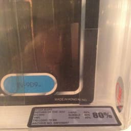 Star Wars Figure Toy MOC 1985 Kenner Rotj 79 Bk Afa / Ukg 80 Ev-9d9 Tri Logo