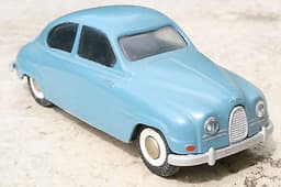 TEKNO 821 SAAB 96 near mint 1950s/1960s Dinky size
