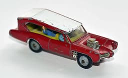 THE MONKEES Vintage MONKEEMOBILE Car Original husky Diecast model Toy