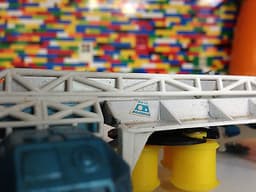 Vintage 1976 Dinky Toys Eagle Freighter 360 Space 1999 Die Cast Blue White & Box