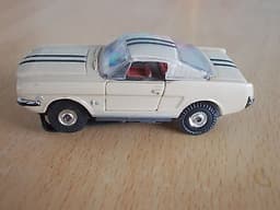 VINTAGE AURORA FORD MUSTANG FASTBACK SLOT CAR 1960\'S / 1970\'S