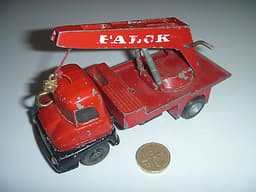 VINTAGE DIECAST VILMER GERMANY FALCK THAMES TRADER CRANE