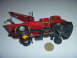 VINTAGE DIECAST VILMER GERMANY FALCK THAMES TRADER CRANE