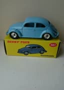 Vintage Dinky VW Beetle no.181 MIB diecast model excellent condition
