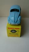 Vintage Dinky VW Beetle no.181 MIB diecast model excellent condition