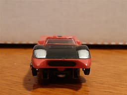 Vintage HO Scale Slot AURORA Race Car~ FORD J Car- Red/Black~complete~Very Nice!