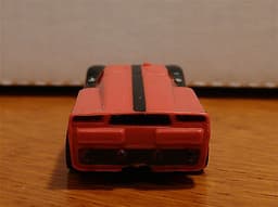Vintage HO Scale Slot AURORA Race Car~ FORD J Car- Red/Black~complete~Very Nice!