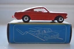 Vintage Matchbox Mustang No 8 Made by Lesney & Rare Transitional Box.
