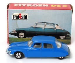 Vintage POLISTIL Citroen DS5 Diecast Car Model Italy RJ38 Club 33 Politoys